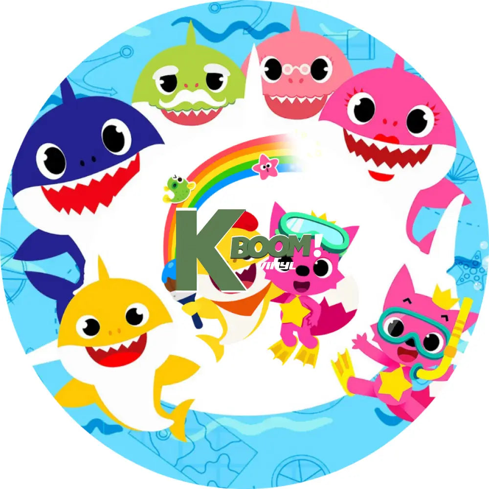 Car Coaster 6 per page Baby Shark 2 design 18 images to choice from 13
