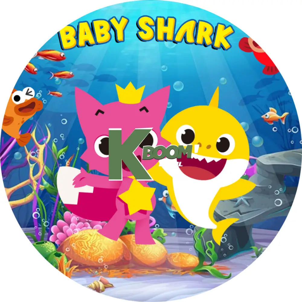 Car Coaster 6 per page Baby Shark 2 design 18 images to choice from 3