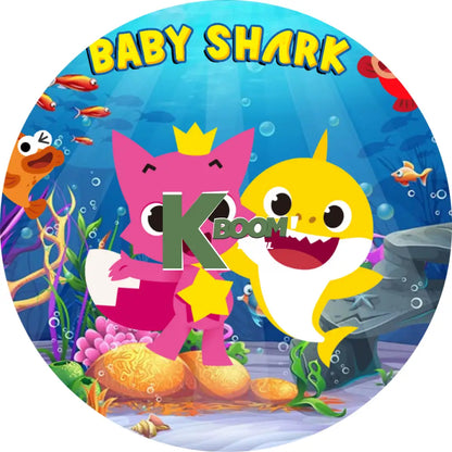 Car Coaster 6 per page Baby Shark 2 design 18 images to choice from 3