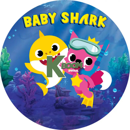 Car Coaster 6 per page Baby Shark 2 design 18 images to choice from 4