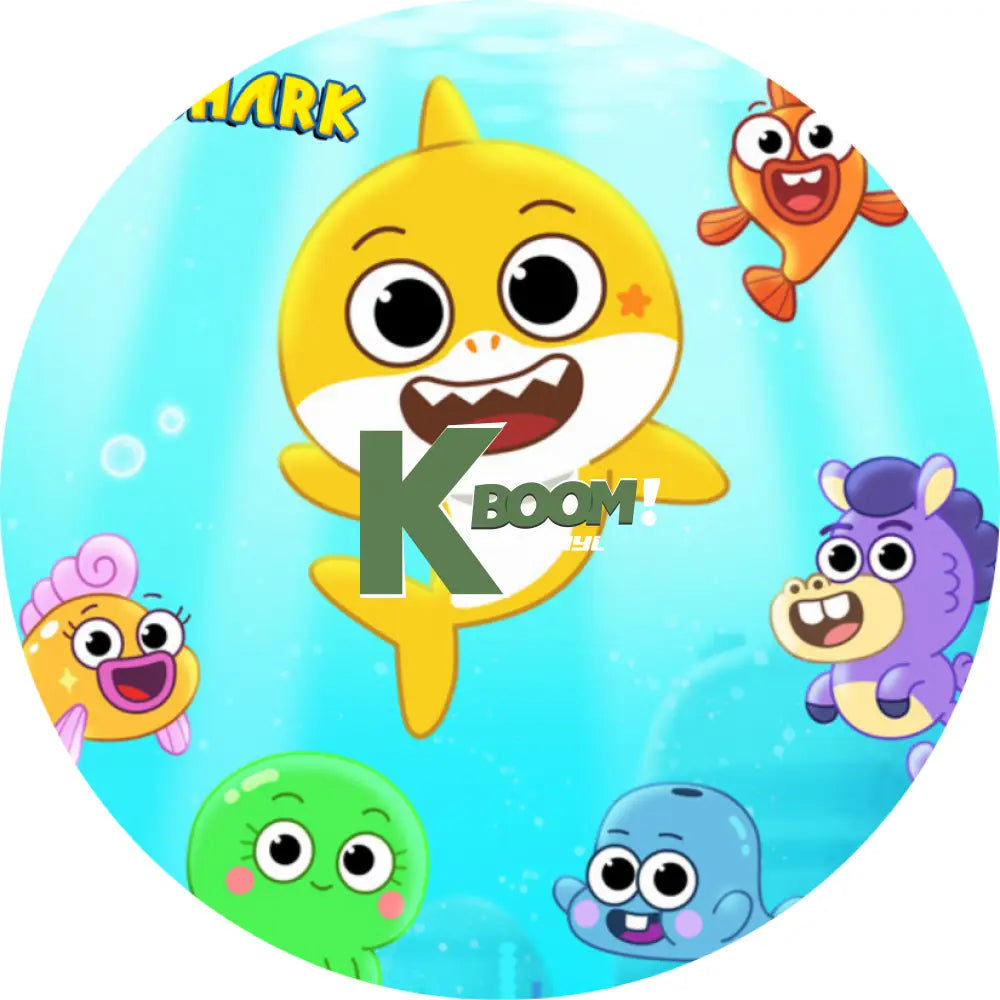 Car Coaster 6 per page Baby Shark 2 design 18 images to choice from 6