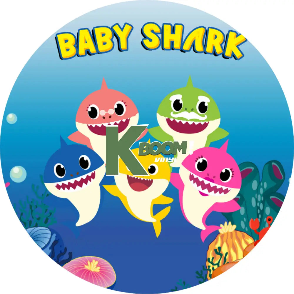 Car Coaster 6 per page Baby Shark 2 design 18 images to choice from 5