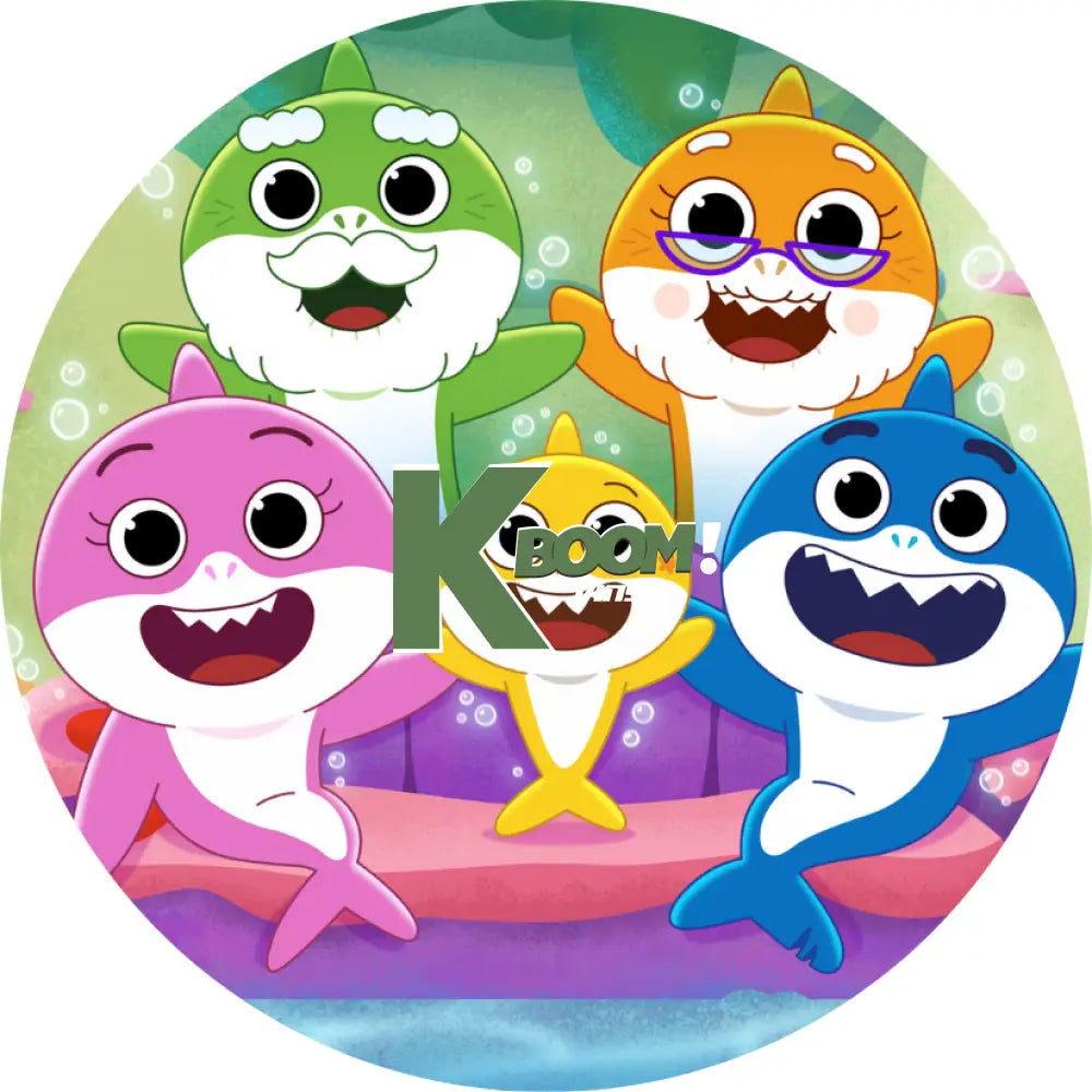 Car Coaster 6 per page Baby Shark 2 design 18 images to choice from 9