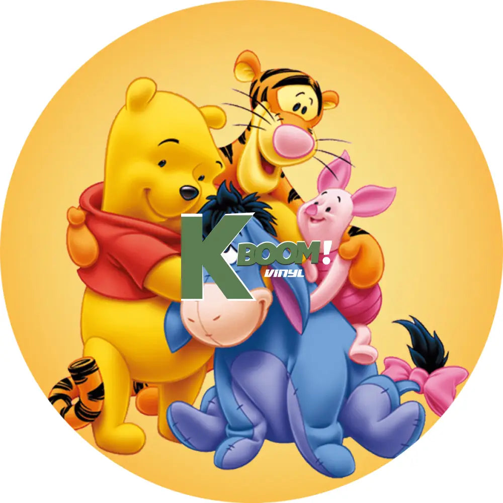 Car Coaster 6 per page Pooh 1 design 18 images to choice from 12
