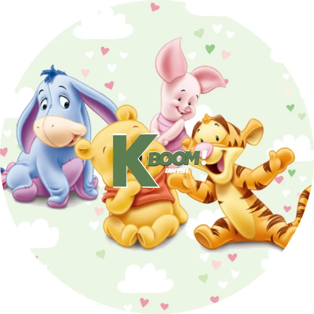 Car Coaster 6 per page Pooh 1 design 18 images to choice from 13