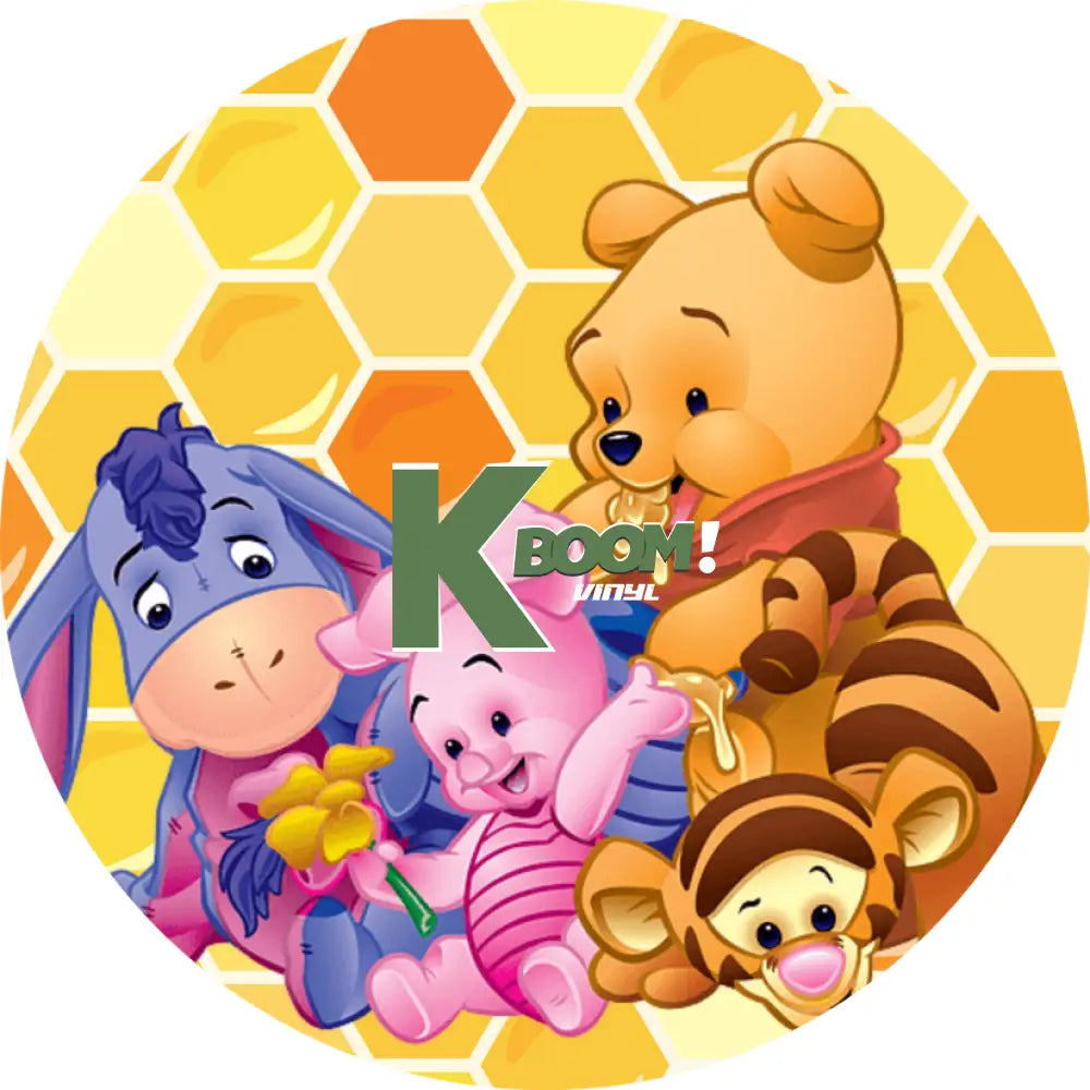 Car Coaster 6 per page Pooh 1 design 18 images to choice from 15