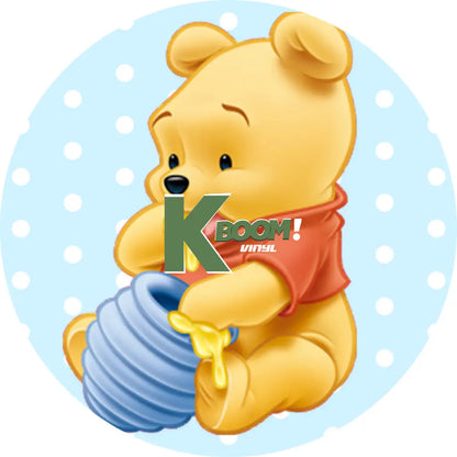 Car Coaster 6 per page Pooh 1 design 18 images to choice from 16