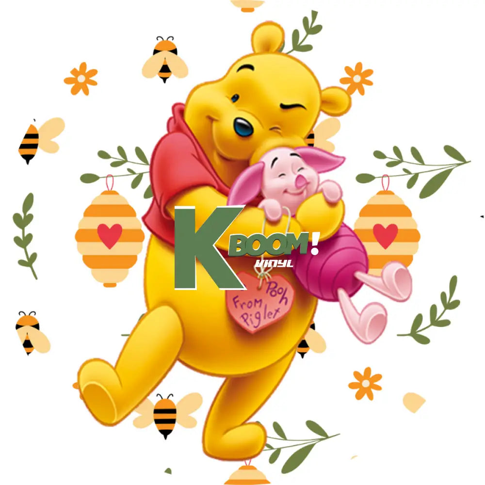 Car Coaster 6 per page Pooh 1 design 18 images to choice from 18