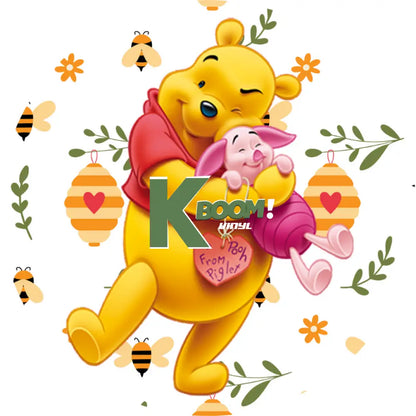 Car Coaster 6 per page Pooh 1 design 18 images to choice from 18