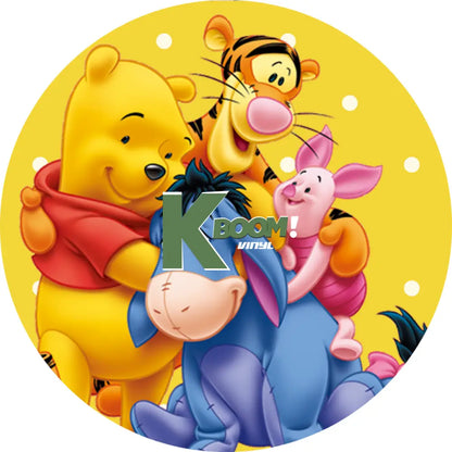 Car Coaster 6 per page Pooh design 18 images to choice from 1
