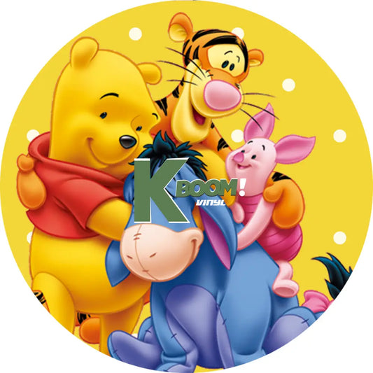 Car Coaster 6 per page Pooh design 18 images to choice from 1