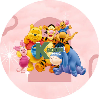 Car Coaster 6 per page Pooh design 18 images to choice from 15