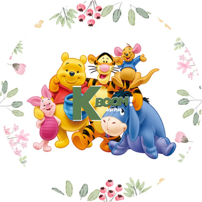 Car Coaster 6 per page Pooh design 18 images to choice from 17