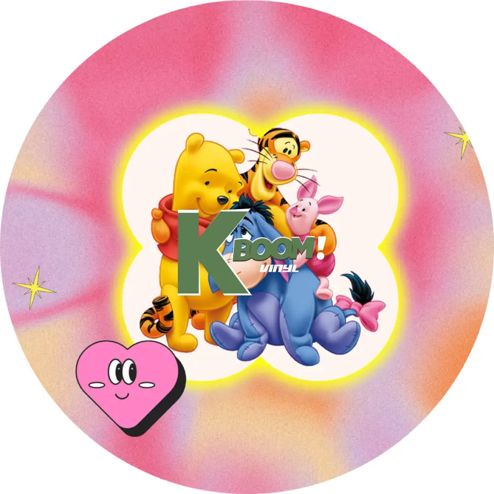 Car Coaster 6 per page Pooh design 18 images to choice from 7