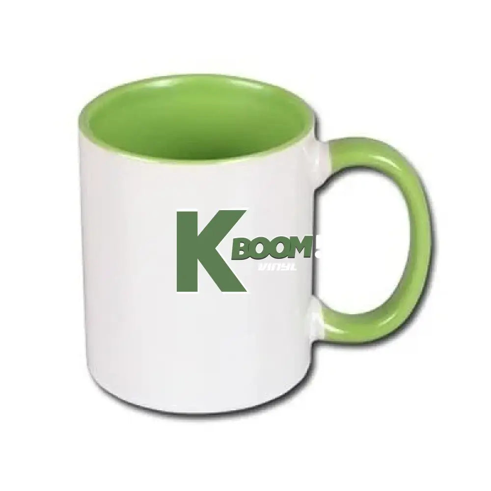 Colour Mugs 11oz Green