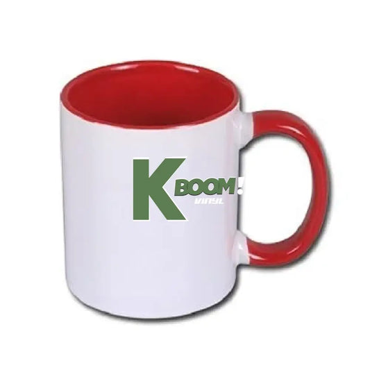 Colour Mugs 11oz red