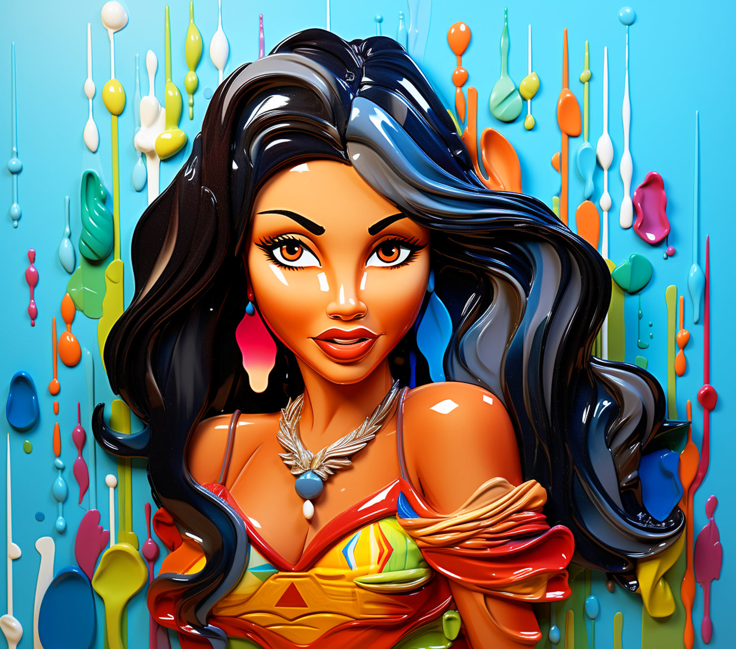 20 Oz Skinny Tumblers 3D paint design cartoon 5 (120-150)30 image to choice from