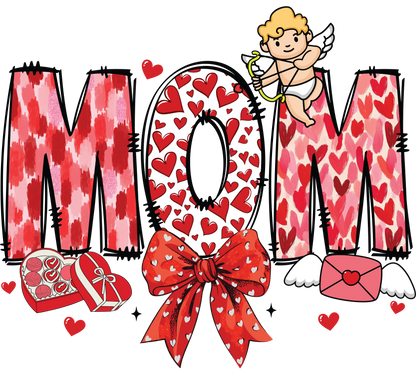 Iron On DTF Transfers For T-Shirt Clothes about 22cm 10 to choice from Valentines