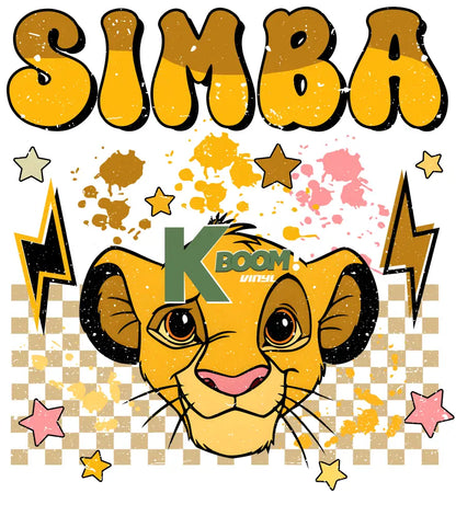 DTF Print back or front 22cm and small 8cm Designs 4 6