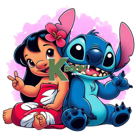 DTF Prints RTP Lily & Stitch