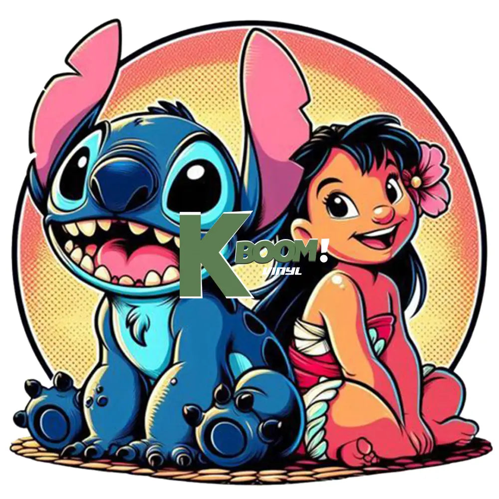DTF Prints RTP Lily & Stitch