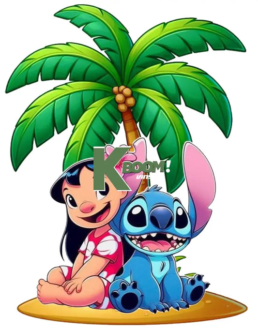DTF Prints RTP Lily & Stitch