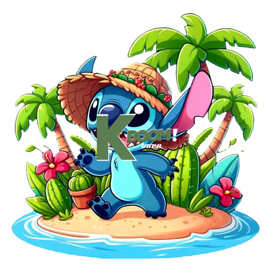DTF Prints RTP Lily & Stitch