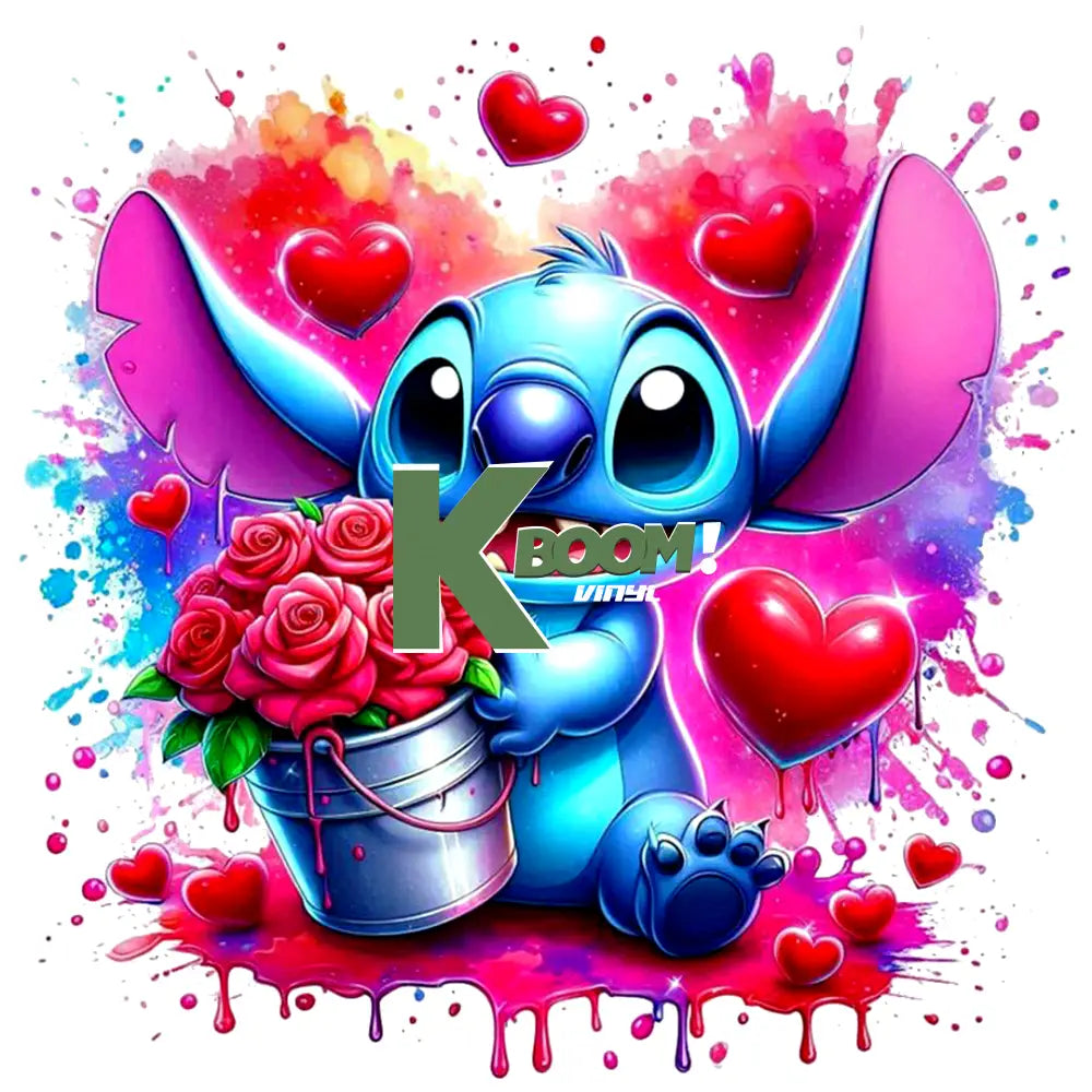 DTF Prints RTP Lily & Stitch