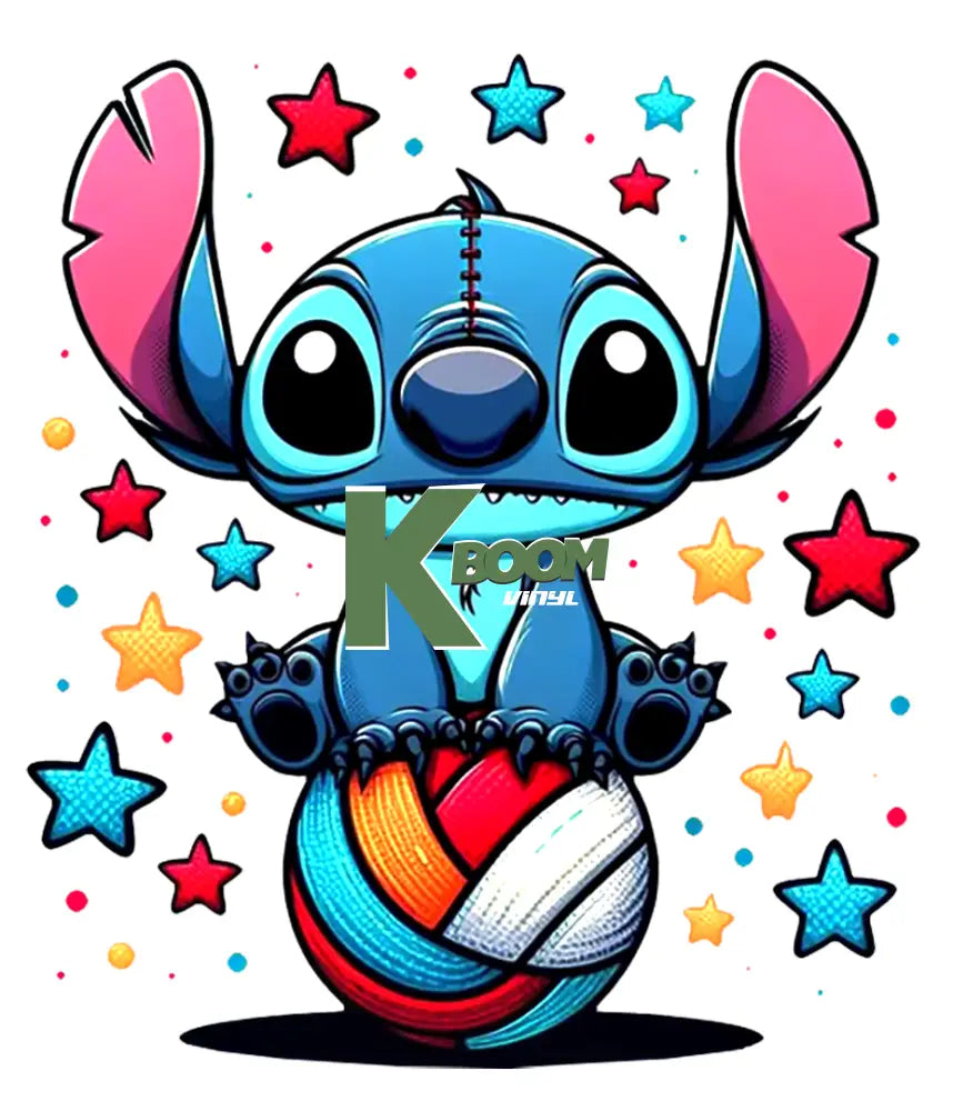 DTF Prints RTP Lily & Stitch