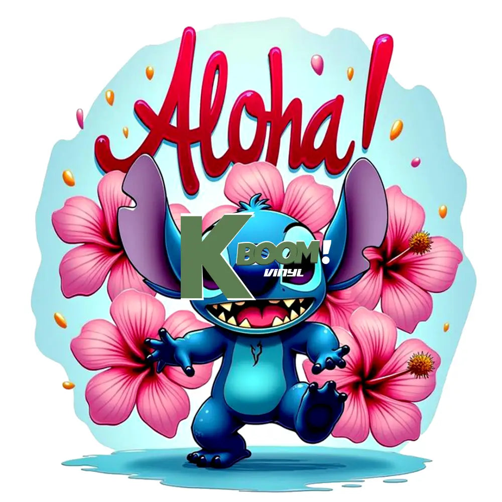 DTF Prints RTP Lily & Stitch