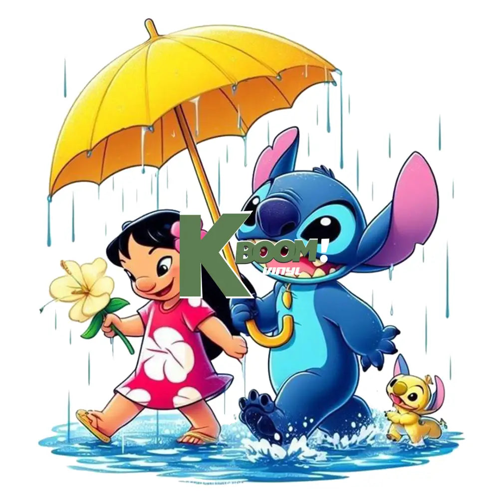 DTF Prints RTP Lily & Stitch