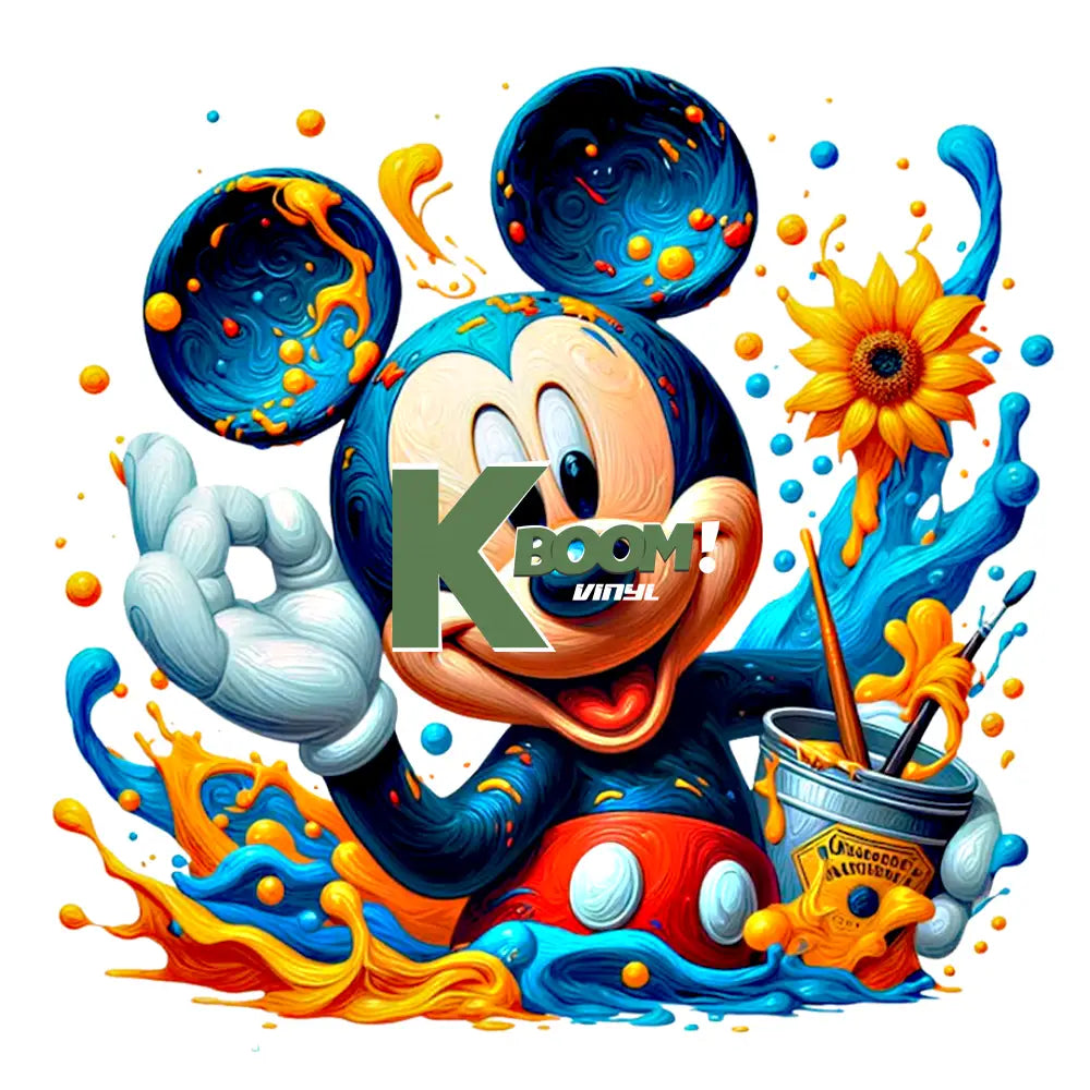 DTF Prints RTP Mickey Mouse