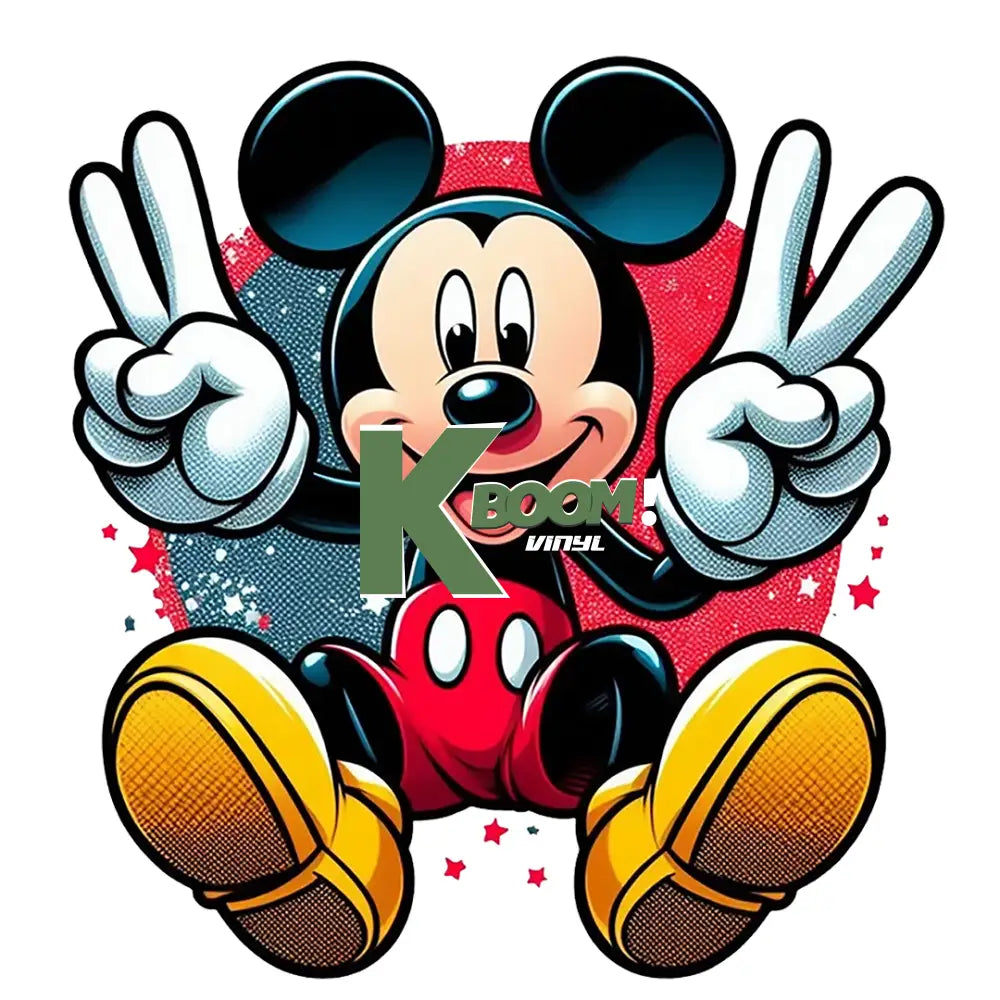 DTF Prints RTP Mickey Mouse