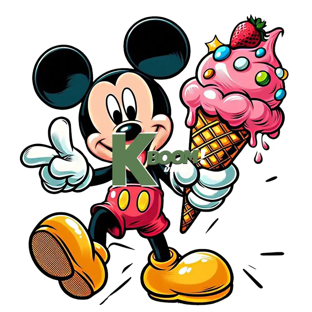 DTF Prints RTP Mickey Mouse