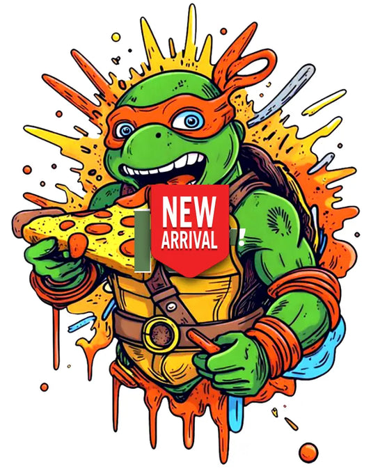 DTF Prints RTP Ninja Turtle