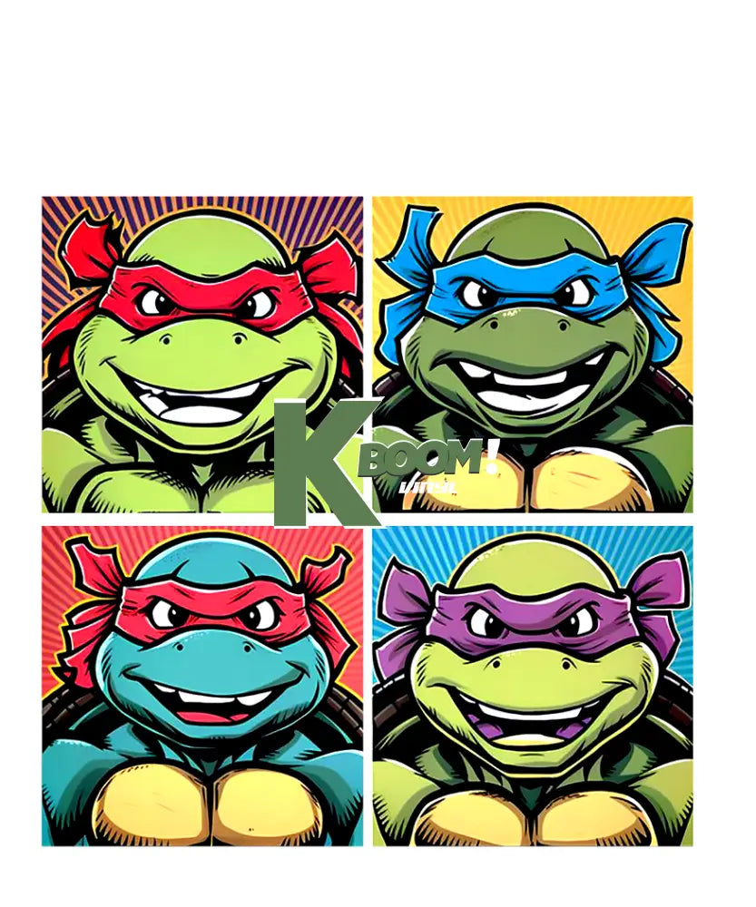 DTF Prints RTP Ninja Turtle