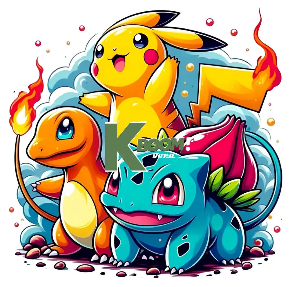 DTF Prints RTP Pokemon