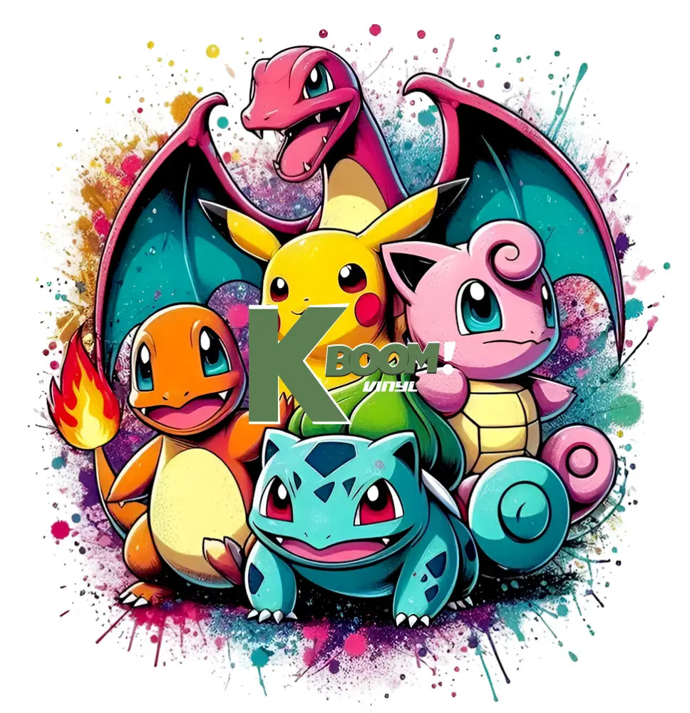 DTF Prints RTP Pokemon