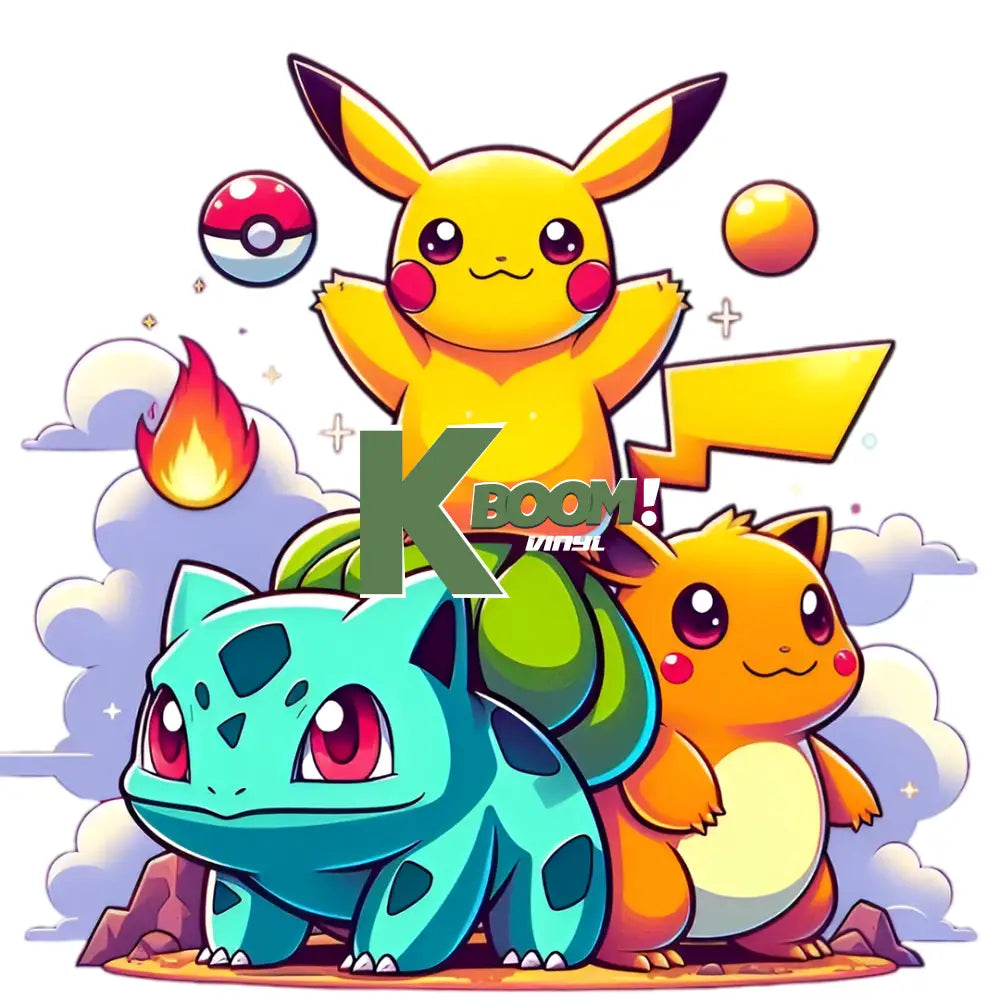 DTF Prints RTP Pokemon