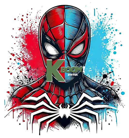 DTF Prints RTP Spiderman