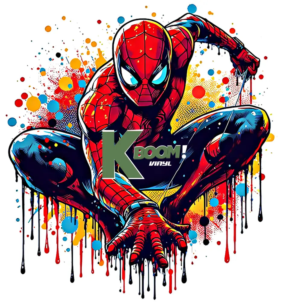 DTF Prints RTP Spiderman