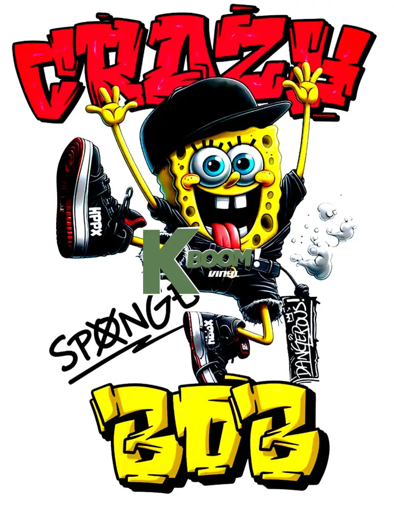 DTF Prints RTP Spongbob