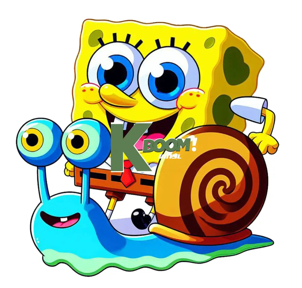DTF Prints RTP Spongbob