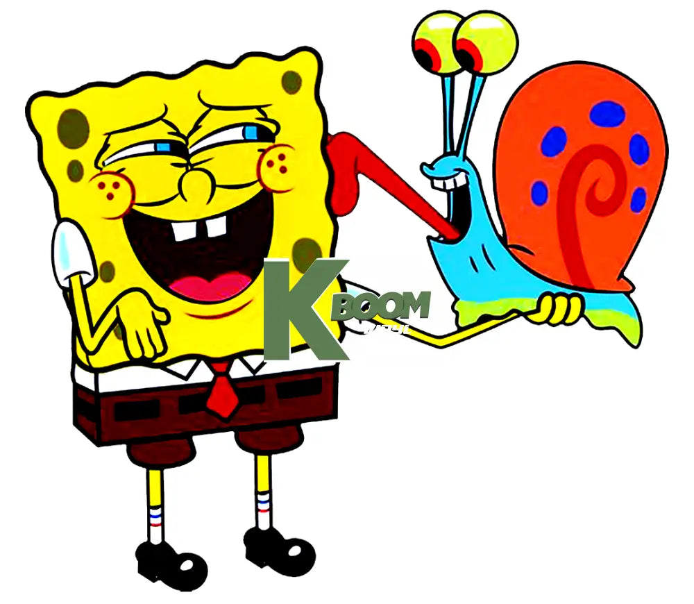 DTF Prints RTP Spongbob