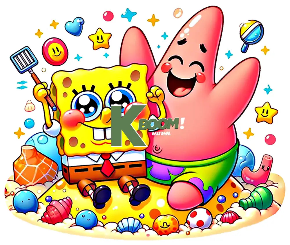 DTF Prints RTP Spongbob