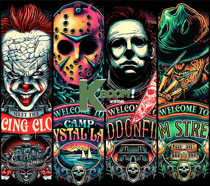 Halloween 20oz tumbler prints ready to press 32 64 14