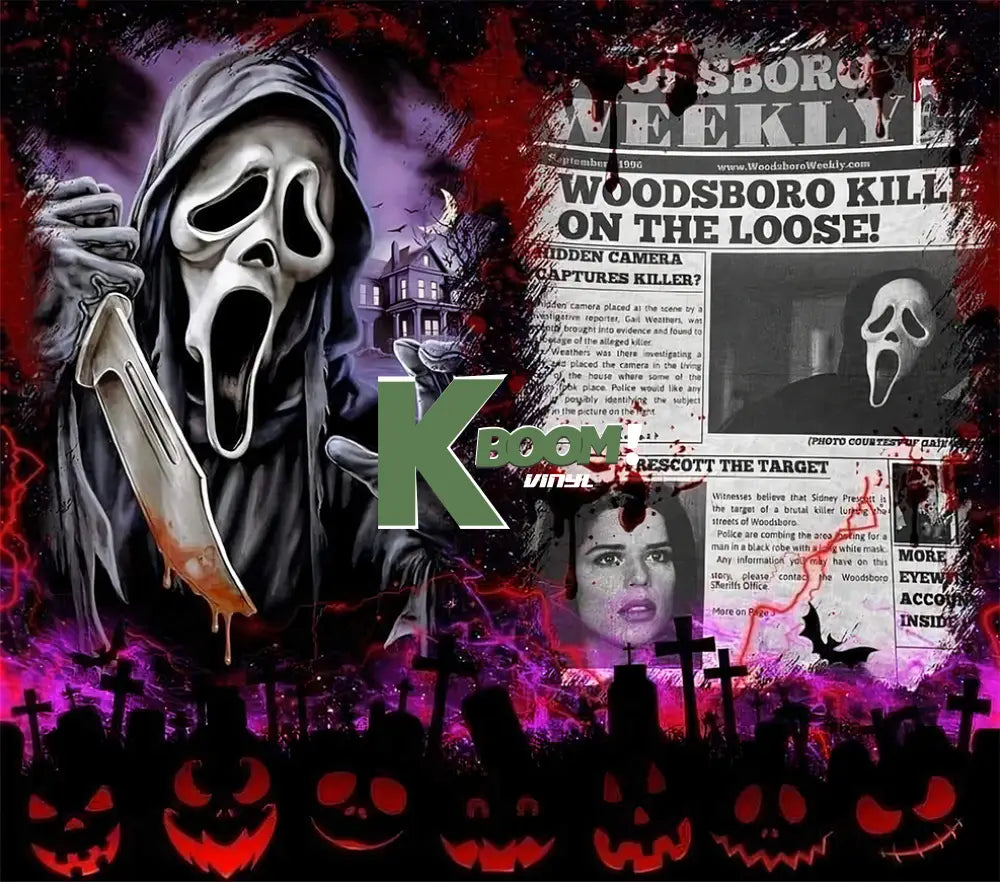 Halloween 20oz tumbler prints ready to press 32 64 16