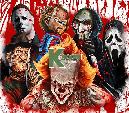 Halloween 20oz tumbler prints ready to press 64 89 11