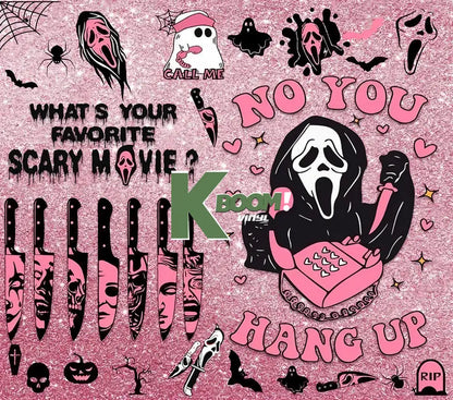 Halloween 20oz tumbler prints ready to press 64 89 15