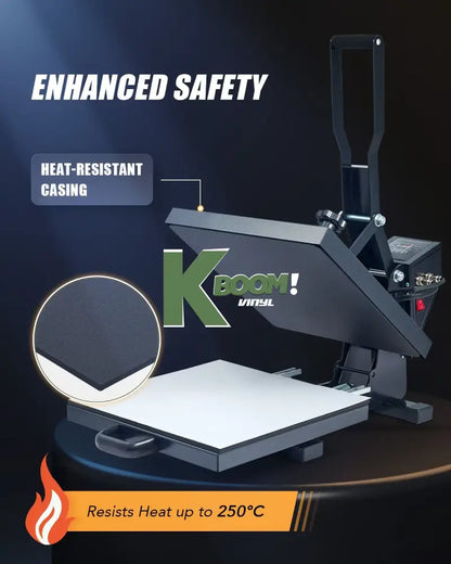 Heat Press Machine 15x15’’ 38cm x 38cm